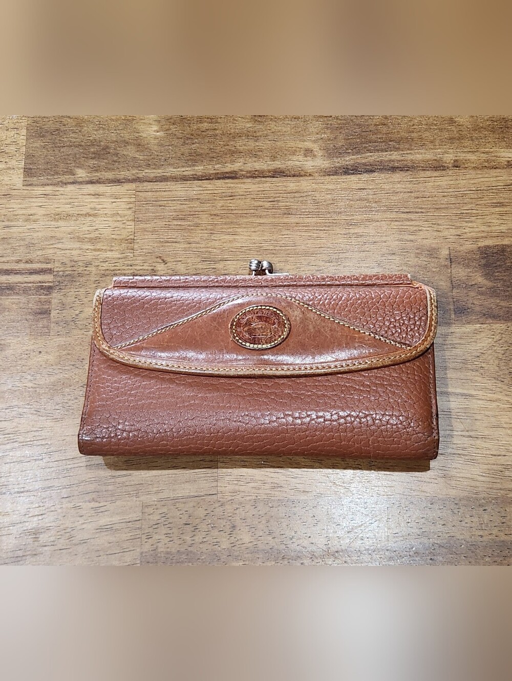 Vintage Dooney & Bourke Leather Wallet